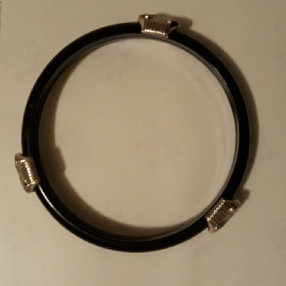 black bangle bracelet